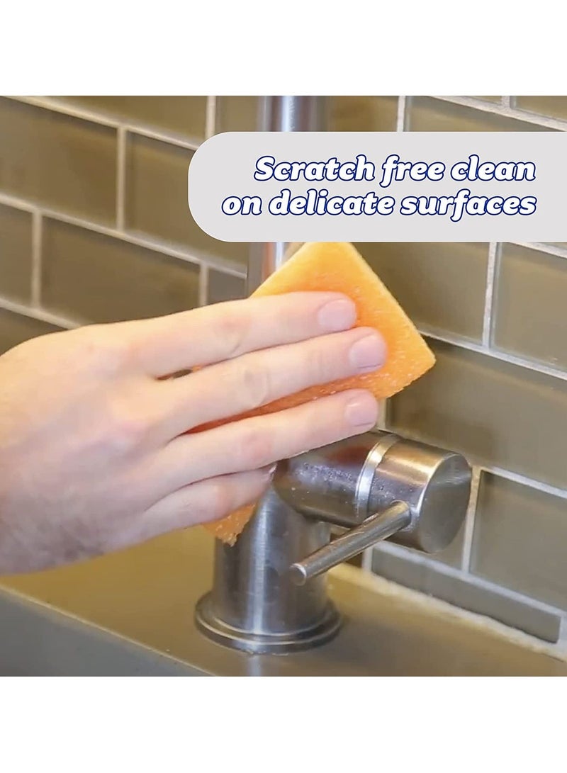 Scrub Daddy Sponge Daddy Dual-Sided Sponge and Scrubber 3 Pack, Scratch-Free Kitchen Cleaning Sponges with Odor Resistant Design for Dishes, Cookware, Sink and Household Cleaning - Image 4