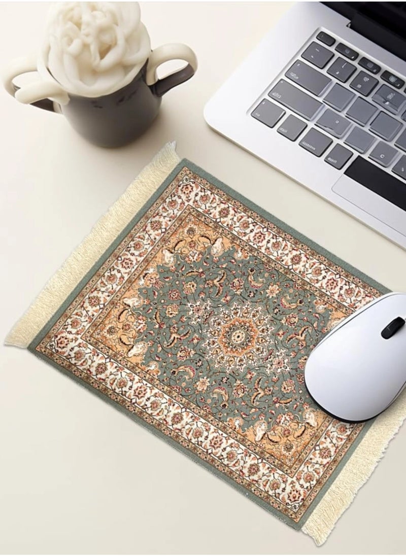 Brutelle Coffee Mat Arabic Style Absorbent Insulated Coaster Coffee or Tea Coaster Table Mat Heat Resistant Drying Non-slip Coffee Coaster Suitable for Coffee Machine, Coffee Pot, Coffee Accessories 1 Piece  - Image 5