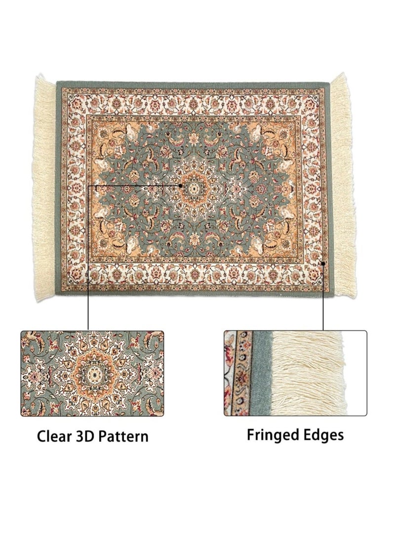 Brutelle V60 Coffee Mat Arabic Style Absorbent Insulated Coaster Coffee or Tea Coaster Table Mat Heat Resistant Drying Non-slip Coffee Coaster Suitable for Coffee Machine, Coffee Pot, Coffee Accessories, Ideal for Office Home Coffee Corner and Pour-over coffee1 Piece - Image 4