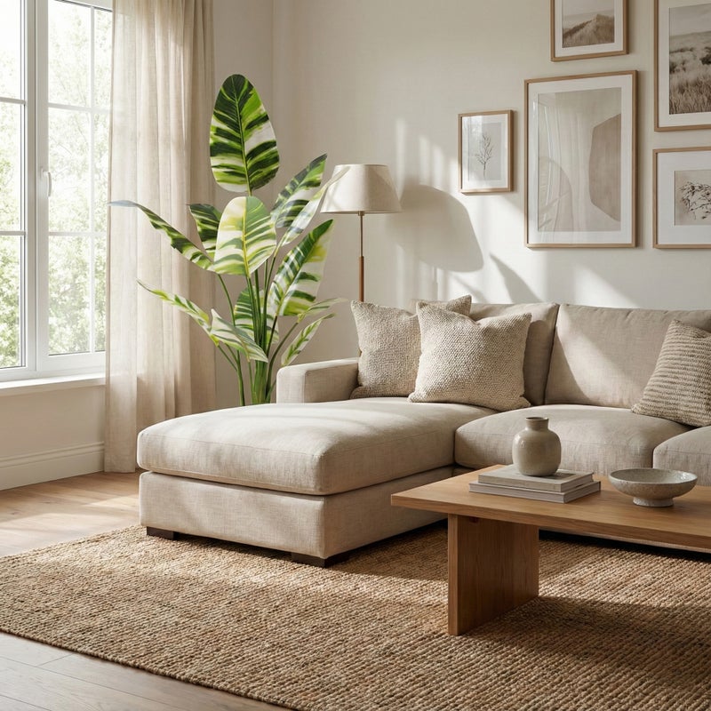 شاربدو 220 سم أبيض متنوع النخيل للمسافر النبات الاصطناعي مع 12 أوراق ، مناسبة للمكتب / مركز التسوق / استخدام داخلي / خارجي - Image 3