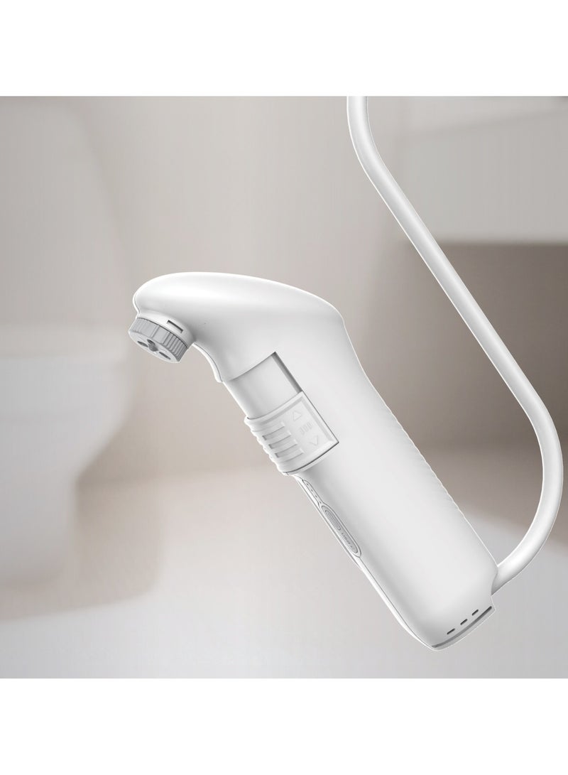 GREEN LION Portable Travel Bidet Pro with Tank with 1.2m Water Pipe Length and 2.3L Water Tank / 2 Spray Modes / Non-Converging Vertical Flow / Instant Hygiene, Built for Journey - White - Image 3