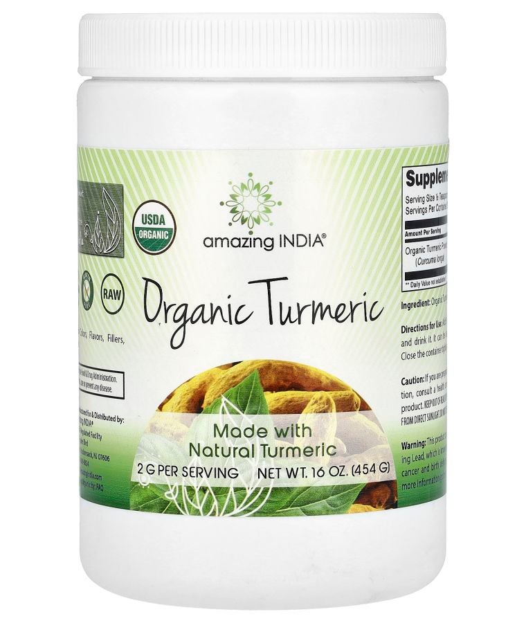 Organic Turmeric 16 oz (454 g)
