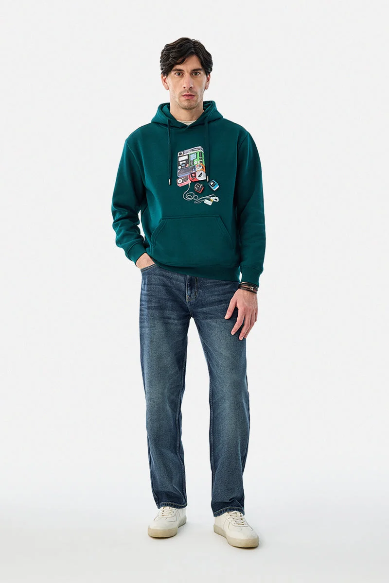 SNITCH جينز واسع مغسول