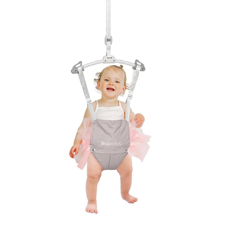 Baby Door Jumpers and Bouncers Exerciser Set with Door Clamp Adjustable Strap for Toddler Infant 624 Months CPC CE Certified