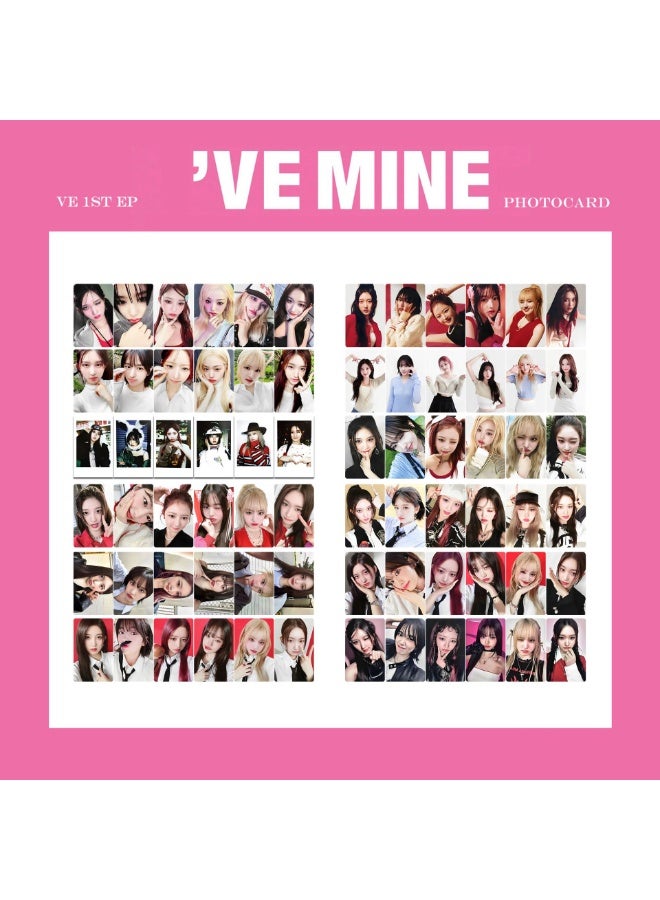 NIBEMINENT 6 Pcs Kpop IVE - 1st EP I'VE MINE Lomo Cards Card For Fans Collection Gifts - Image 2
