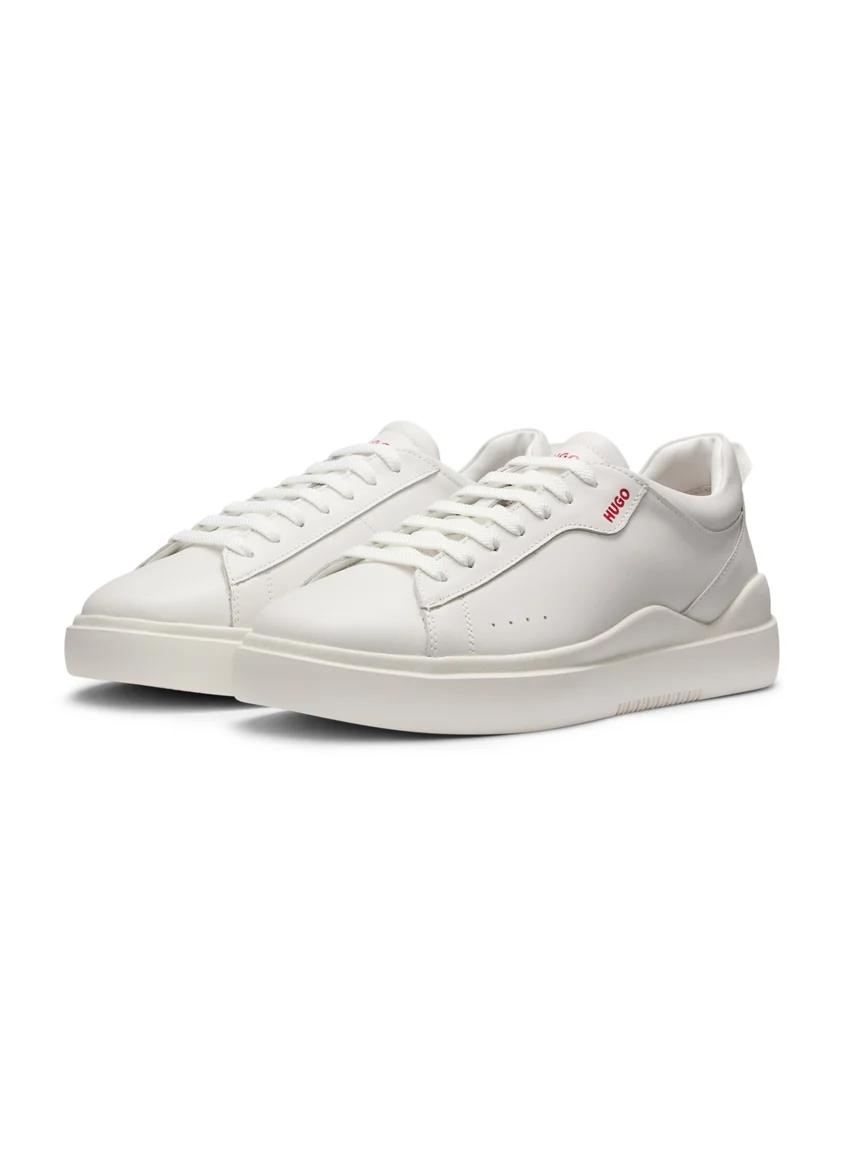HUGO Cupsole trainers in smooth leather