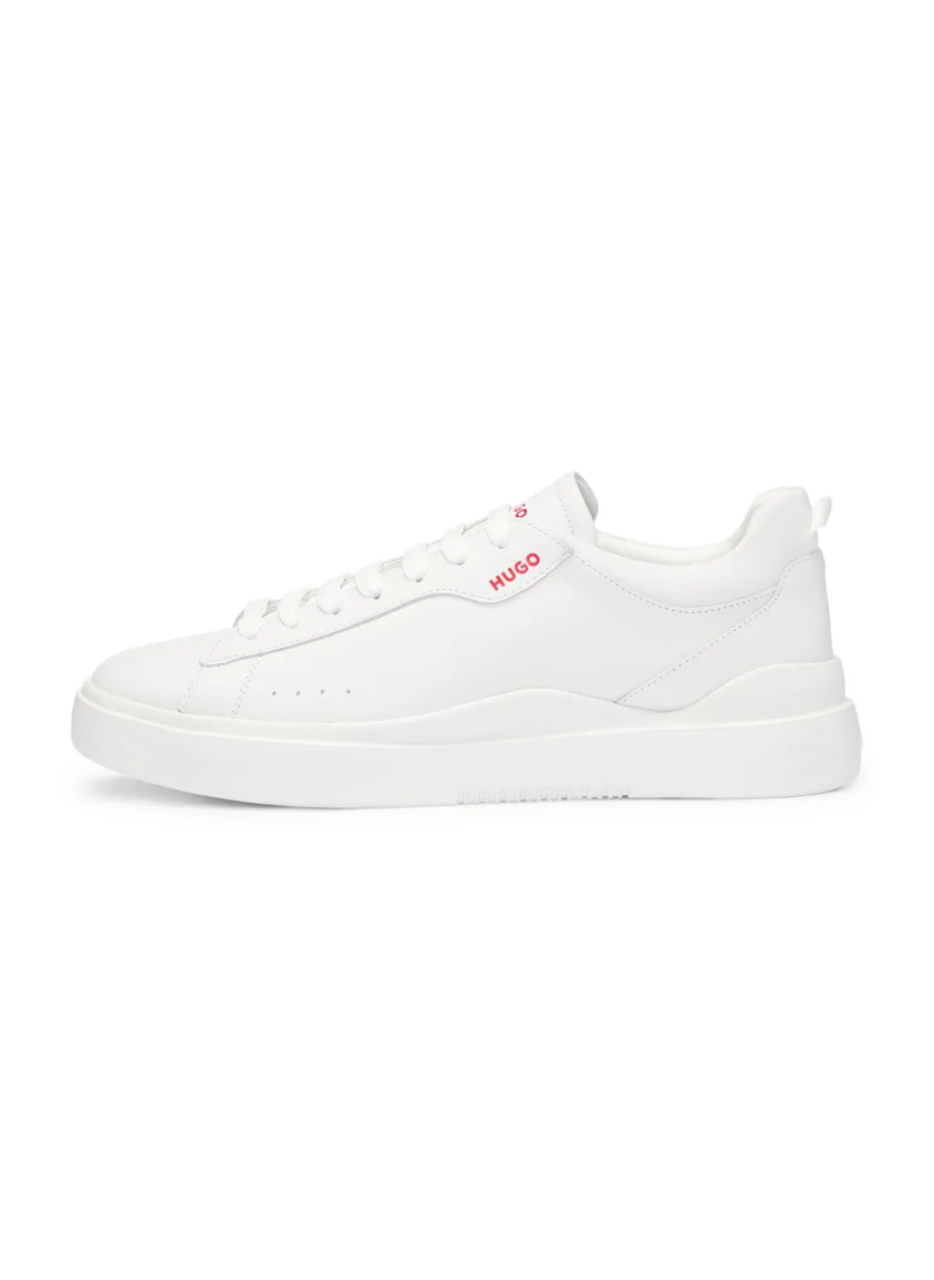 HUGO Cupsole trainers in smooth leather