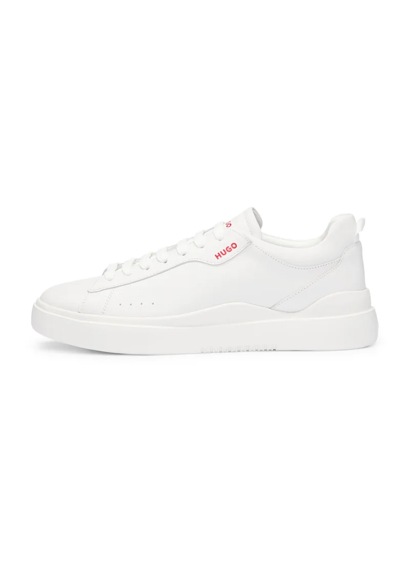 هوجو Cupsole trainers in smooth leather
