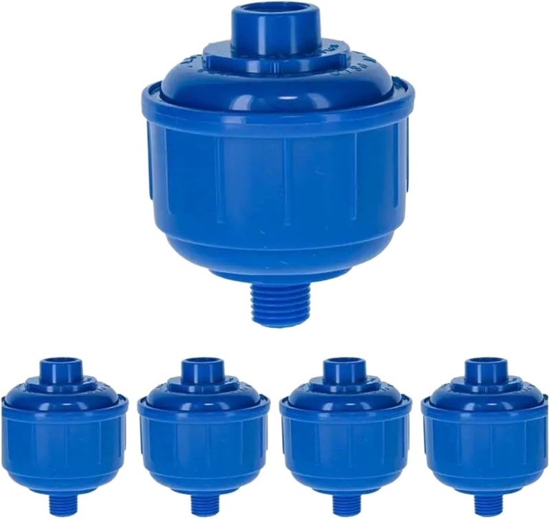 Disposable Air Water Filters Disposable Air Water Filters, Mini Spray Gun Filter, 1/4 Inch Threads, For Most Guns And Tools for Spray(Blue,32pcs) - Image 1