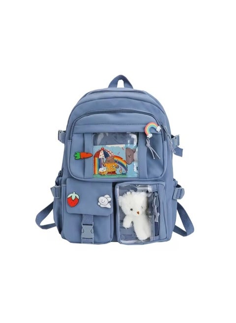 School, Travel Laptop Backpack Large Capacity Multi Pocket Backpack