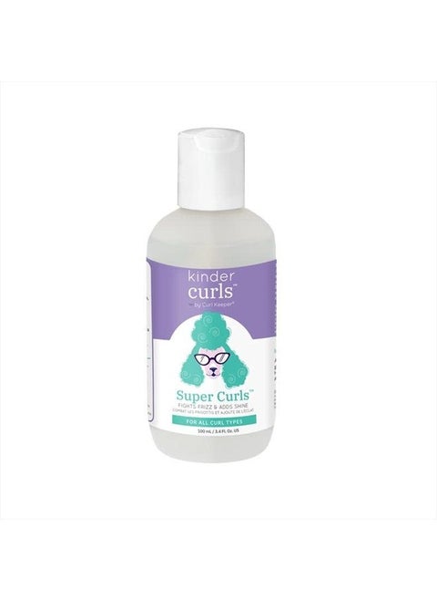 CURL KEEPER - Kinder Curls Super Curls Water-Based Styler - Fights Frizz and Adds Shine (3.4 oz)