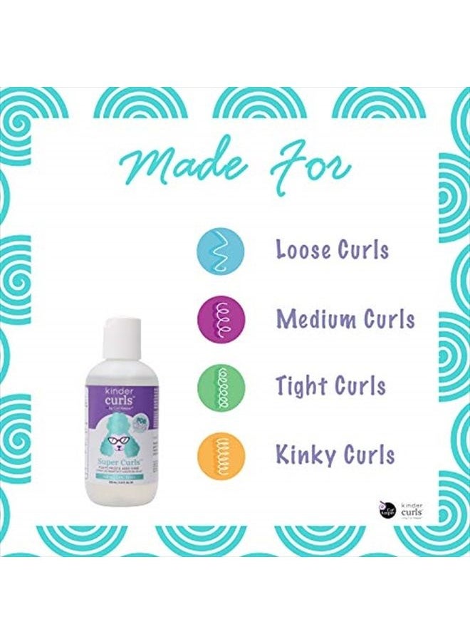 Curl Keeper CURL KEEPER - Kinder Curls Super Curls Water-Based Styler - Fights Frizz and Adds Shine (3.4 oz)  - Image 5
