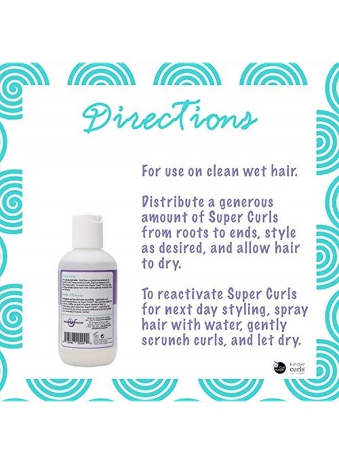 Curl Keeper CURL KEEPER - Kinder Curls Super Curls Water-Based Styler - Fights Frizz and Adds Shine (3.4 oz)  - Image 4