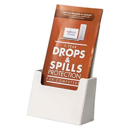 Clear-Ad - Acrylic Trifold Brochure Holder - Rack Card Display - Pamphlet Stand - LHF-S100 (Pack of 10) - Image 5