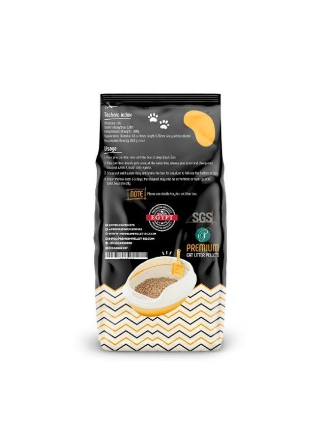 Premium Wood Pellet Cat Litter 15L - Image 2