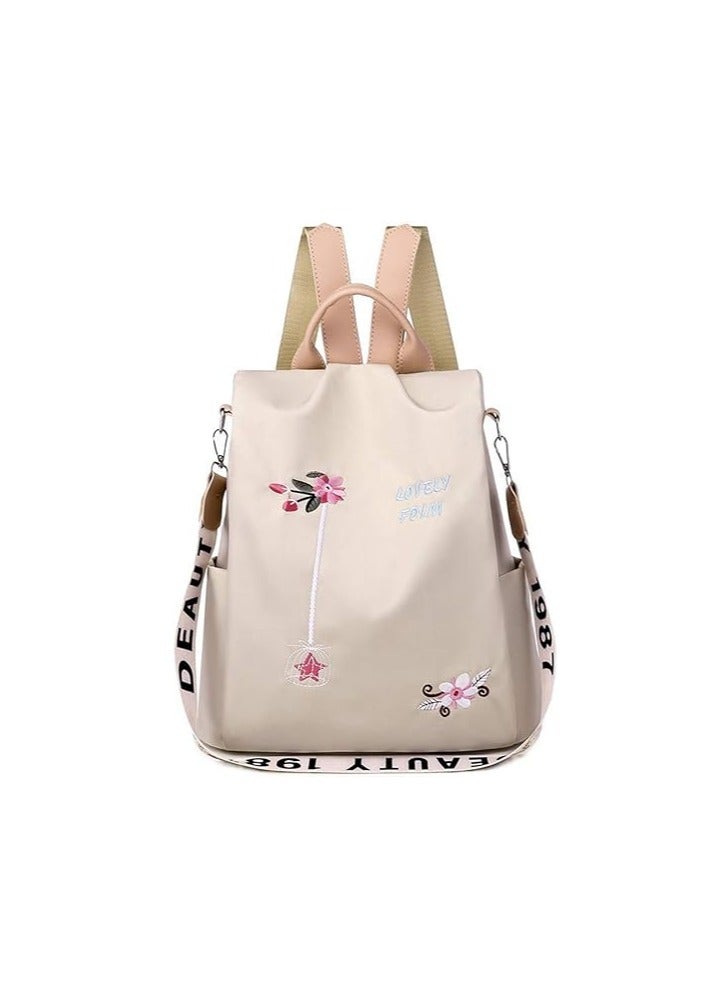 FANDARE Women Backpack Anti-theft Handbag Ladies Shoulder Bag Girls School Bag Casual Daypacks Lightweight Rucksack for Outdoor Travel School Campus Shopping Waterproof Polyester  - Image 1