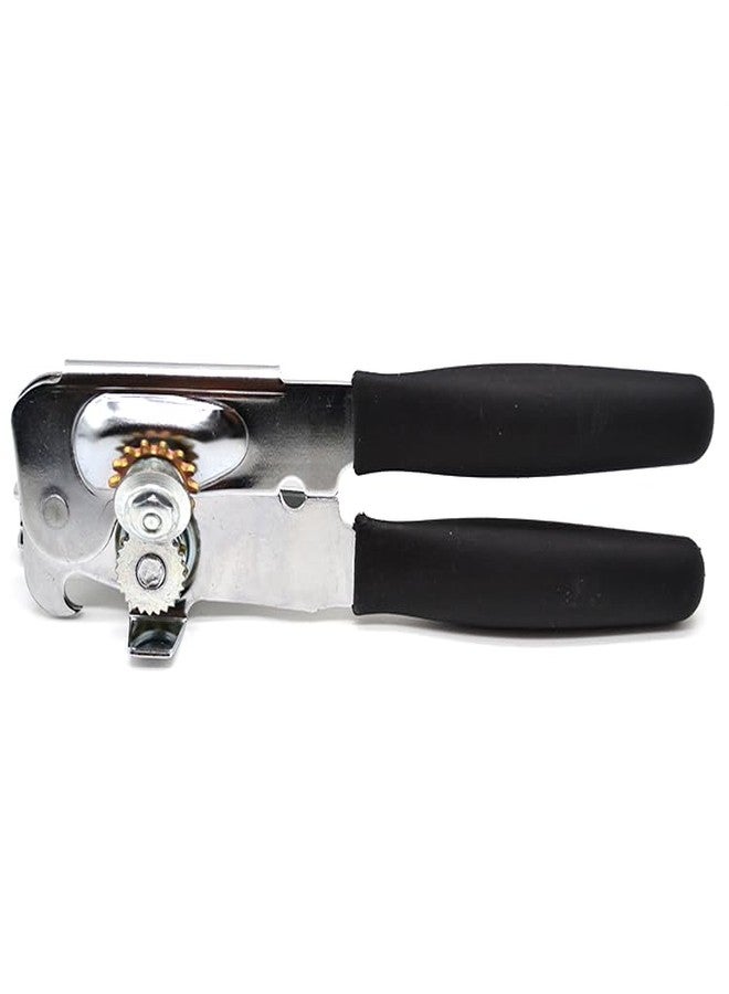 FUJIDENSO 1 Pack Commercial Grade Heavy Duty Manual Can Opener with Easy Crank Oversized Turning Knob/Super Thick 20GA 2.0mm Steel with Chrome Plate Finish/Fit All Size Large Cans - Image 4