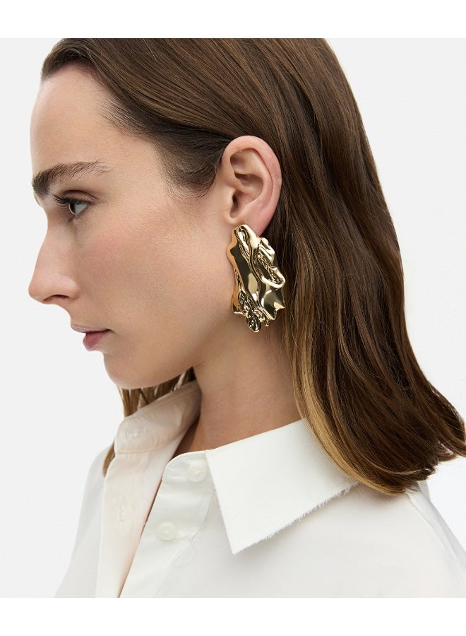 Ipekyol Amorphous Metal Earrings  - Image 2