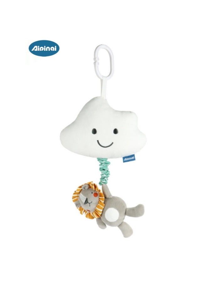 Rabbit Music Box Star Bonnie Rabbit Music Box Pull Bell Music Box Plush Toy-Colour:Pink Star Bunny Bell + Tote Bag-Size:Standard  - Image 3