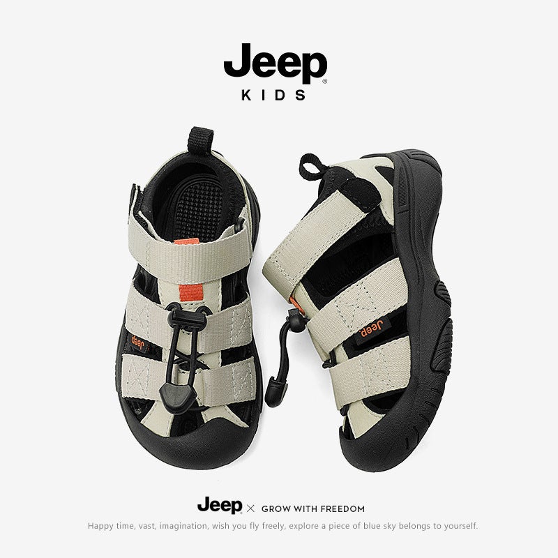 Jeep Children'S Shoes 2025 Summer Children'S All-Match Outdoor Wading Casual Soft Sole Tracing Shoes Boys And Girls Sports Sandals - Image 3