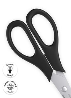 ErichKrause Scissors EasyCut, 19 cm, black (blister 1 pc)  - Image 3