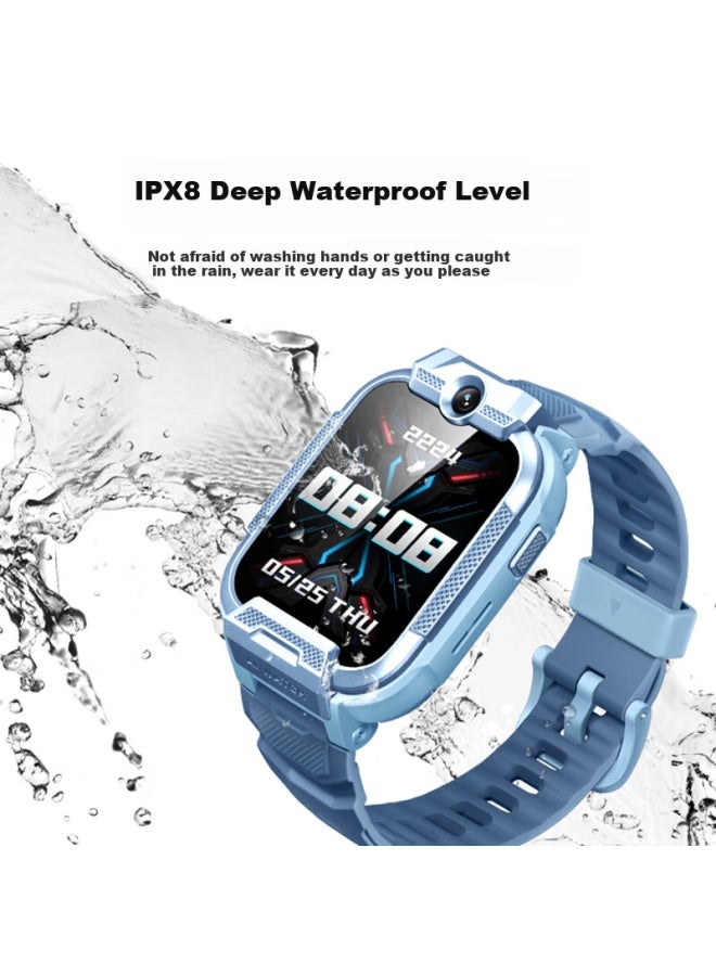 Xiaoxun Phone Watch Yes3c Children's 4g Gps Dual Camera Video Call Qq Wechat Elementary And Middle School Students Watch 6-12 Years Old Boys And Girls Mitu Pink National Subsidy - Image 2