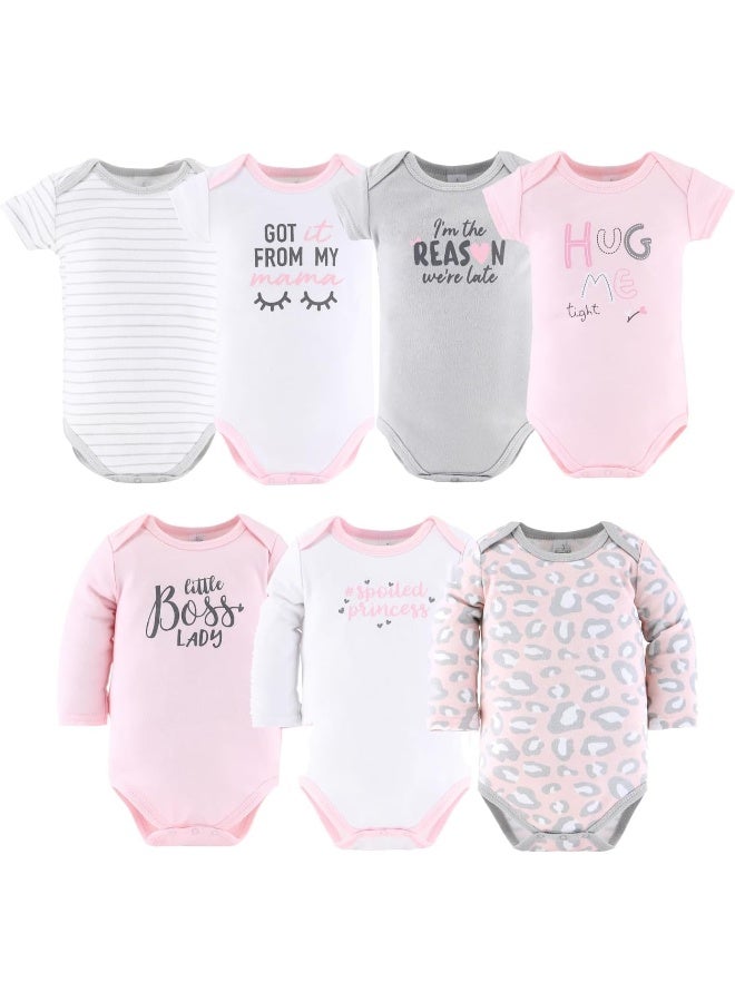 The Peanut Shell The Peanutshell Newborn Girl Clothes Gift Set | 23 Piece Pink Ditsy Floral Layette Set | Fits 0-3 Months - Image 3