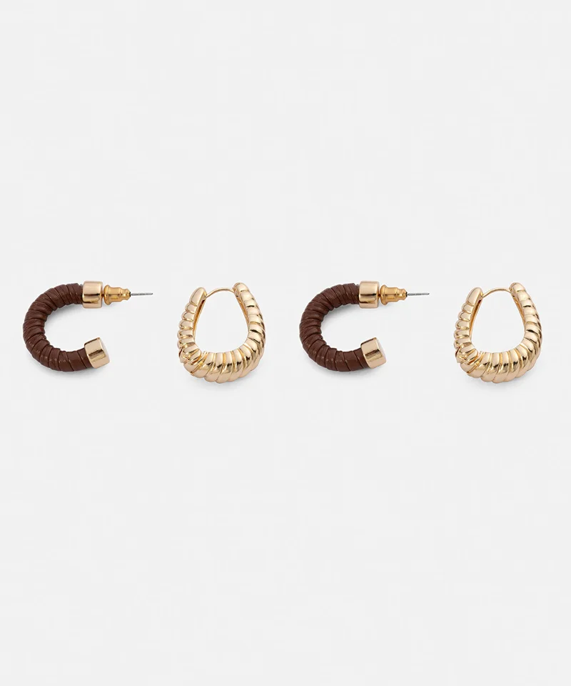 Ipekyol Pack of Two Earrings