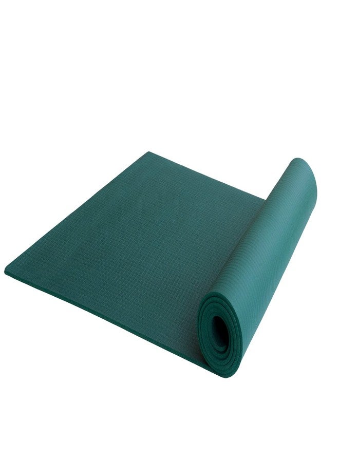 ALP Premium Yoga Mat for Men & Women | Anti-Skid, Non-Slip, Durable EPDM Rubber Mat for Meditation, Workout, Gym & Exercise | 5mm Thick (Green, 610mm x 1830mm) - Image 2