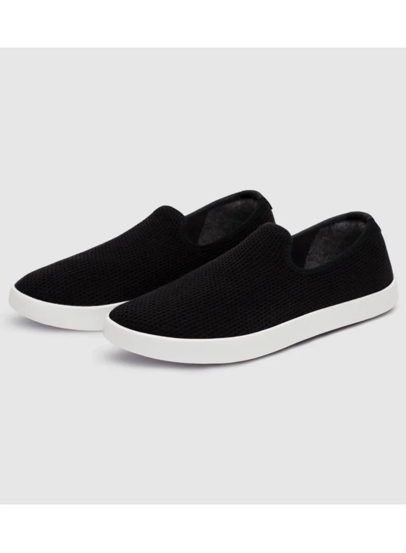 Allbirds حذاء نسائي مريح من شجرة - أسود طبيعي نعل بلزارد