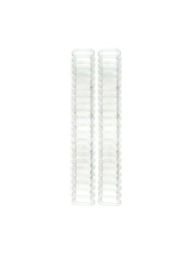 We R Memory Keepers White 1.0" Cinch Wire Binders - Image 3
