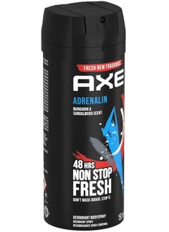 Axe Axe Adrenalin Mandarin And Sandalwool Scent 150ml  - Image 2