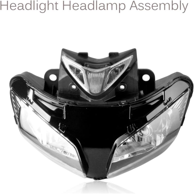 DEMULAX Motorcycle Front Headlight Assembly for CBR500R - Image 3