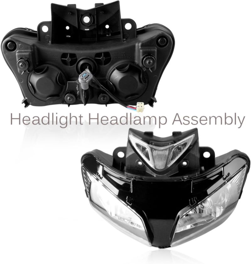 DEMULAX Motorcycle Front Headlight Assembly for CBR500R - Image 2