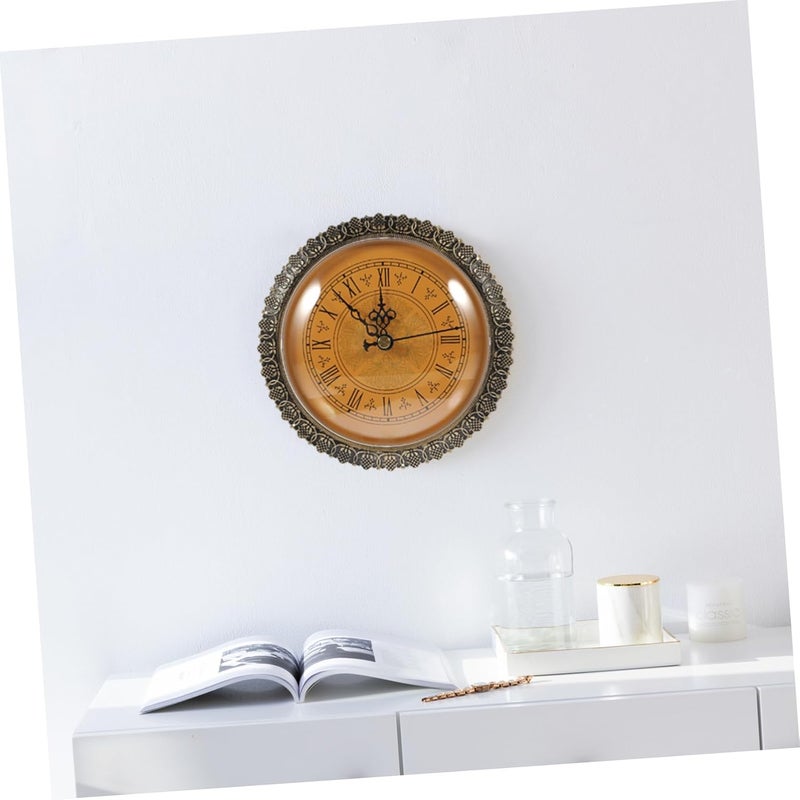 Vintage Clock Insert 150mm Silent Quartz Clock Head with Roman Numerals for DIY Craft Projects for Home Decor - Image 5