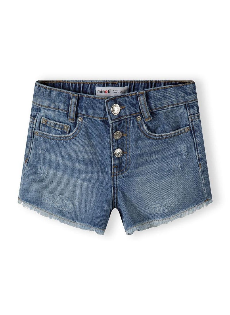 MINOTI Teen Girls Denim Shorts - Image 1