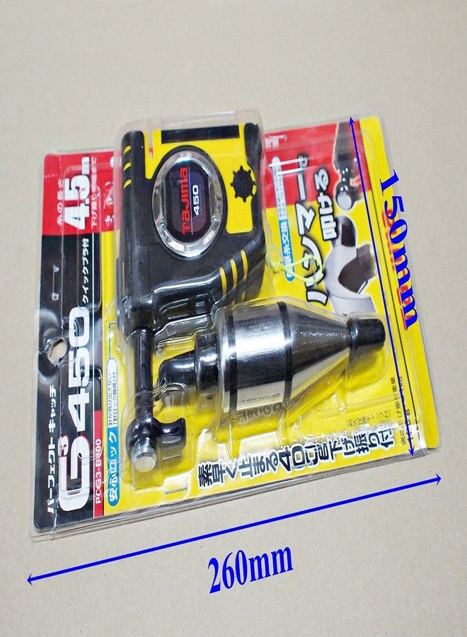 Tajima Plumb-bob, 4.5m, 1000g, Wooden Grip, Flat Head, German Style - Image 2