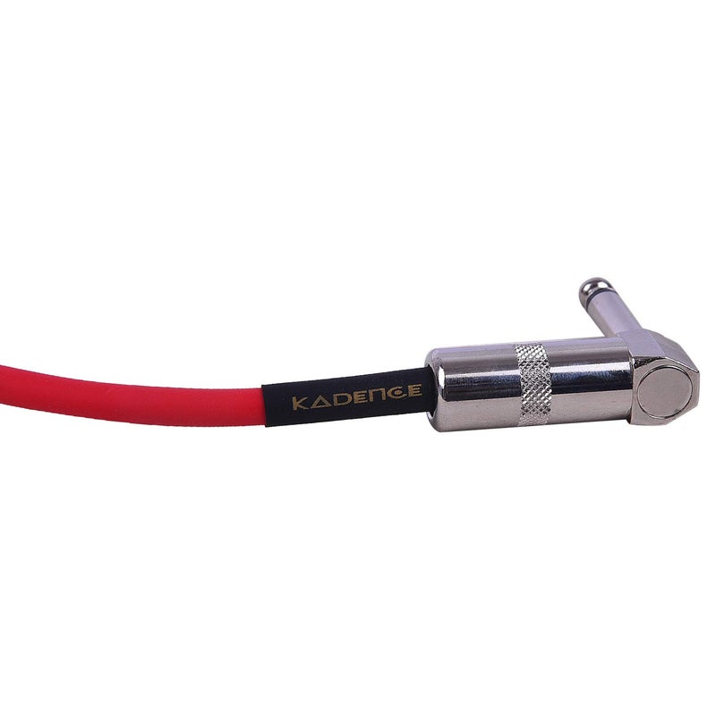 Kadence كابل بيدج غيتار UltraFlex بطول 6 إنش، كابلات دواسات الغيتار، مجموعة متعددة الألوان من 3 قطع - Image 4