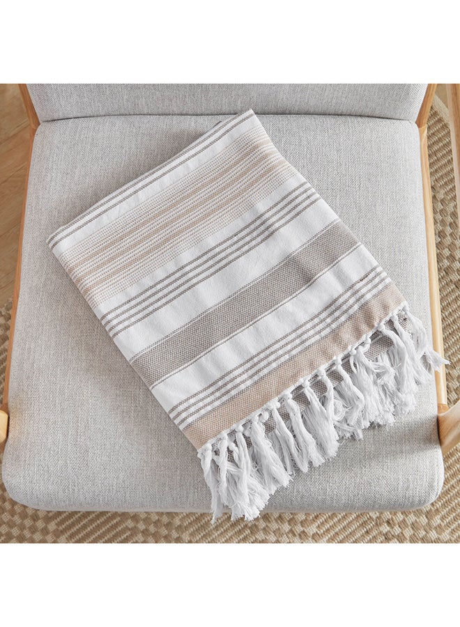 Home Box Austin Cotton Woven Throw 152 x 127 cm - Image 4