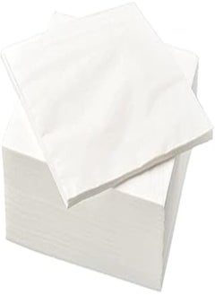 IKEA FANTASTISK Paper Napkins White 40 x 40 cm Pack of 100