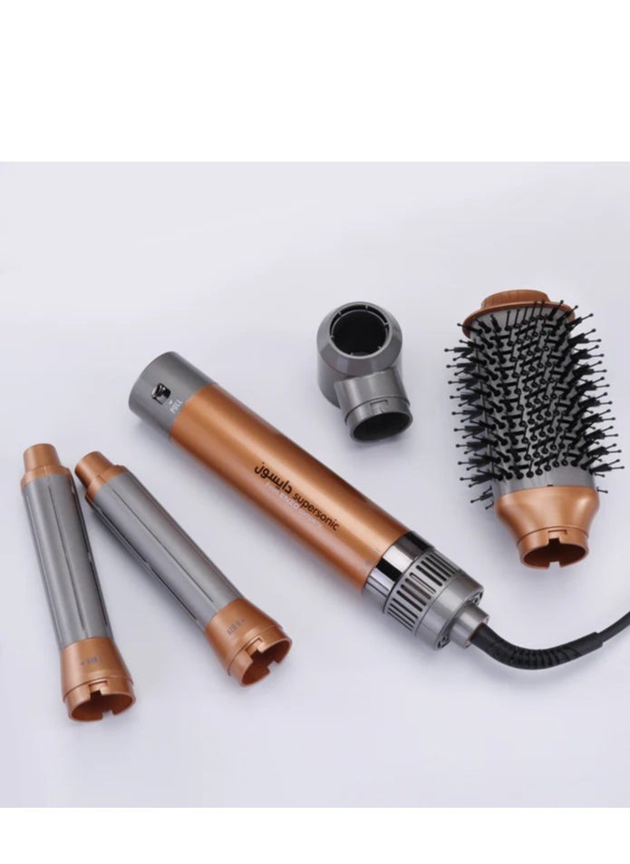 ENZO Professional **ENZO EN-4131 4-in-1 Professional Hair Styler – High-Speed Ionic Air Wrap Curler, 20000 RPM Ultra-Fast Hair Dryer, Adjustable Heat & Speed, Cool Shot, and Volumizing Oval Brush – Salon & Home Use – Intl Version**  - Image 5