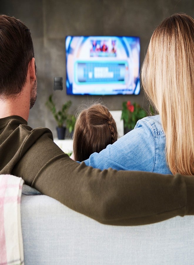 RCA Streaming Player Wall Mount – Easily Mount Streaming Box to Wall, Adjustable Base, Supports 2.2 Pounds, Universally Compatible – Apple TV, Roku, Fire TV, Sonos Port; Black - Image 5