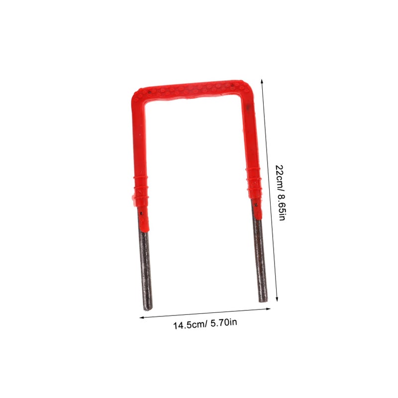 Heavy Duty Plastic Steel Ladder for Stairs Sturdy Climbing Stand 2 Pack - Image 3