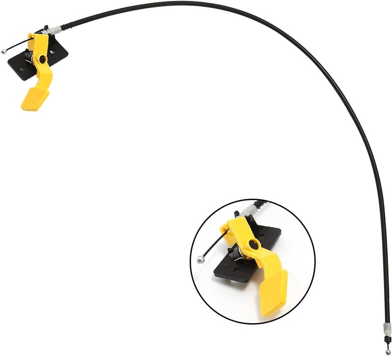 Shibeiparts Hood Release Cable Hood Latch Hood Lock Release Cable Fit for Jeep Renegade 2015 2016 2017 2018 2019 2020 2021 Replace#68247126AA - Image 4