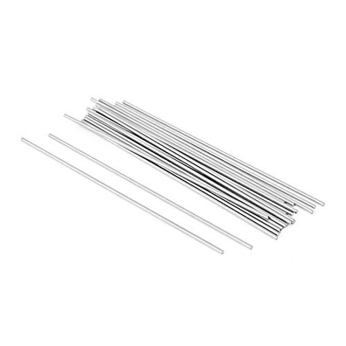 XMHF 100mm Long 1.5mm Dia Steel Rod Round Stock Lathe Tools 20Pcs - Image 4