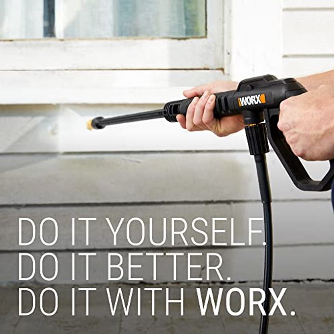 WORX 13 Amp Electric Pressure Washer 1800 Psi With 3 Nozzles Wg605 - Image 2