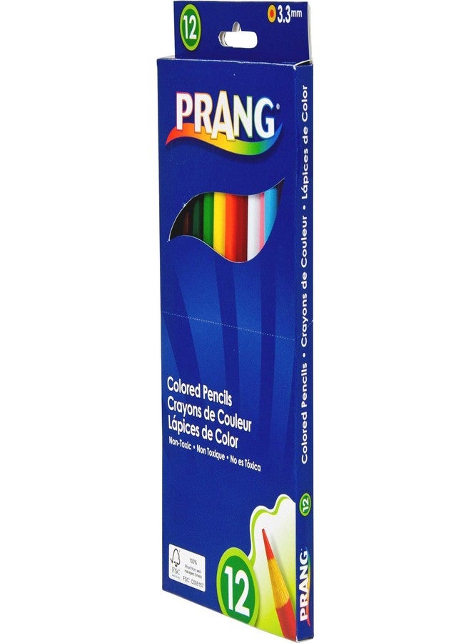 Prang 22120 Prang Colored Wood Pencil Set, 3.3 mm, 12 Assorted Colors, 12 Pencils/Set (Pack of 12, 144 Count Total) - Image 4