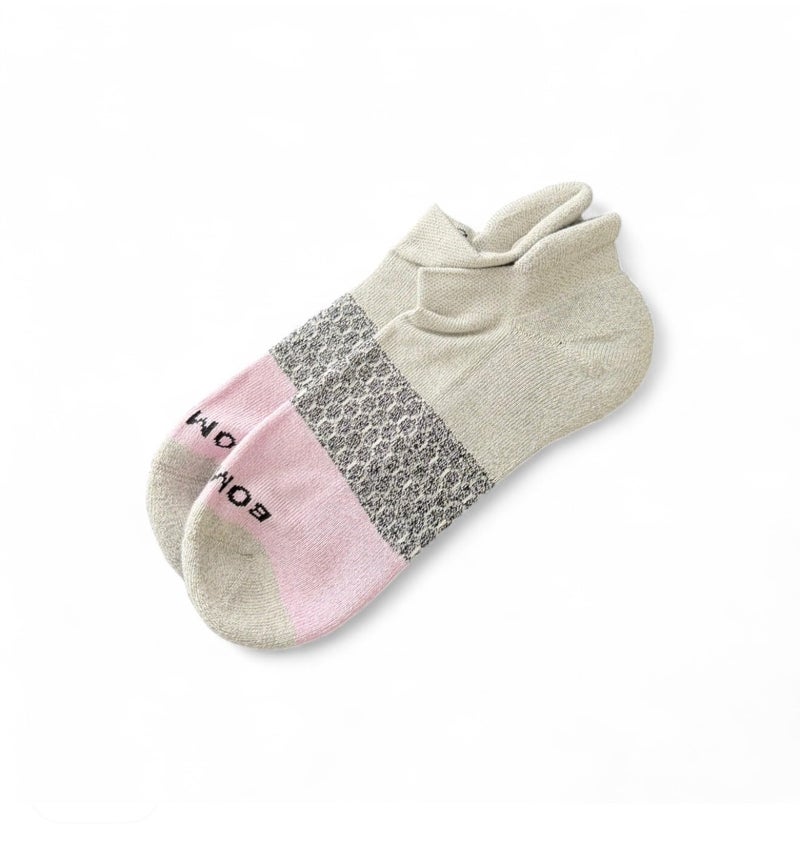 BOMBAS Women's Ankle Socks (Wisteria/Grey, Medium) - Image 2