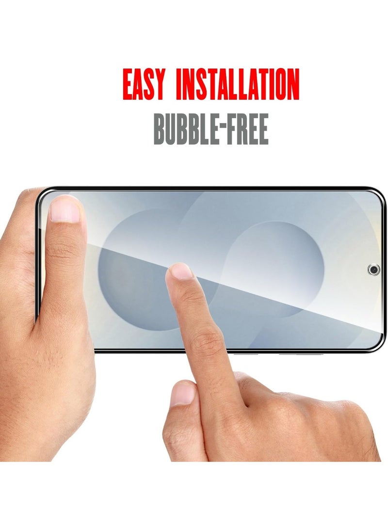 Glass for Samsung Galaxy S25 FE Full Glue Screen Protector Anti Fingerprint Shatter Proof Tempered Glass with HD clarity for Samsung Galaxy S25 FE - Image 5