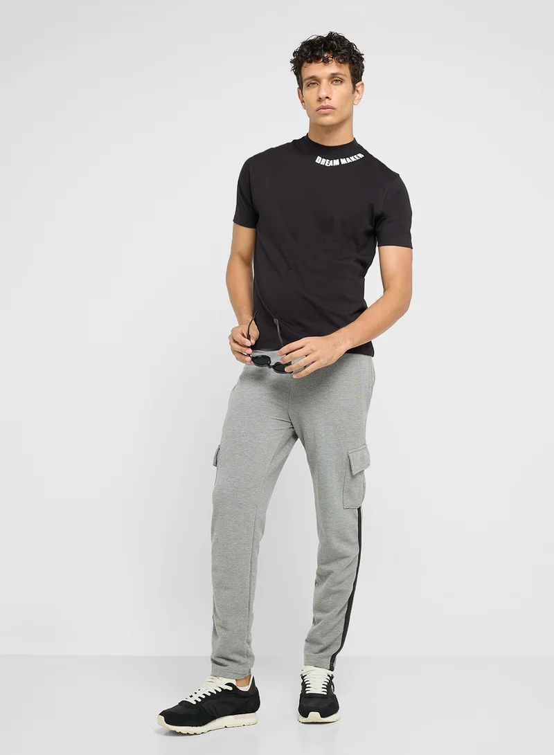 Seventy Five Basics Printed T-Shirt